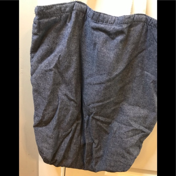 Old Navy Blue denim look Cotton Tote Bag - Picture 4 of 8